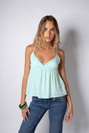 V-neck top