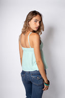 V-neck top