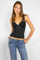 Lace tank top