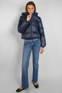 Hooded puffer jacket