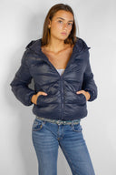 Hooded puffer jacket
