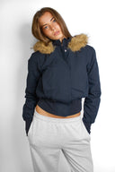 Hooded Bomber Jacket