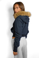 Hooded Bomber Jacket