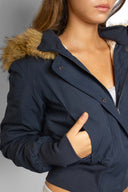 Hooded Bomber Jacket