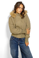 Hooded Bomber Jacket