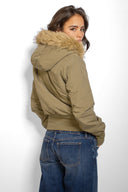 Hooded Bomber Jacket