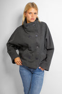 Double-breasted coat