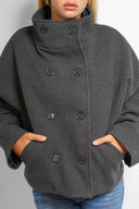 Double-breasted coat