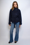 High-neck jacket