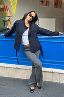 High-neck jacket