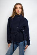High-neck jacket