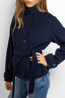 High-neck jacket