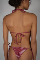 Triangle bikini top