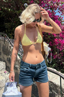 Triangle bikini top