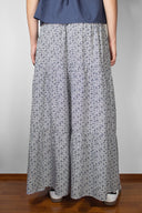 Long ruffle skirt