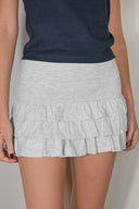 Mini ruffle skort