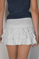 Mini ruffle skort