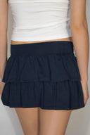 Mini ruffle skirt