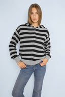 Hooded cardigan
