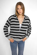 Hooded cardigan