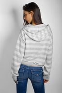 Hooded cardigan