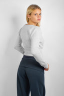 Wrap sweater