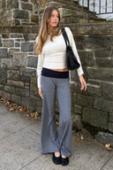 Boat neck sweater