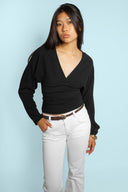 V-neck sweater