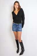 V-neck sweater