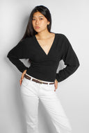 V-neck sweater