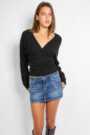 V-neck sweater
