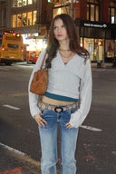V-neck sweater