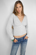 V-neck sweater