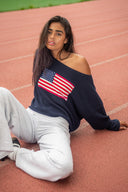 USA Flag Sweater