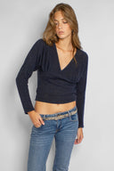 V-neck sweater