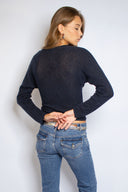 V-neck sweater