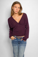 V-neck sweater