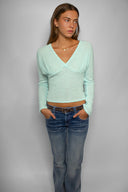 V-neck sweater
