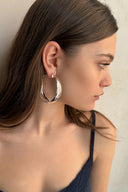 Hoop earrings