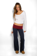 Wide-leg pants