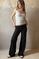 Wide-leg joggers