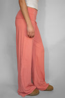Waistband palazzo pants