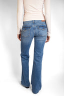 Low-Waist Flared Jeans