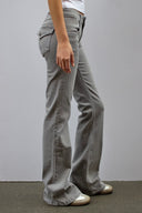 Low waist flared jeans