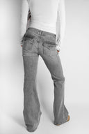 Low waist flared jeans