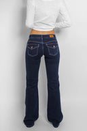 Low waist flared jeans