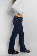 Low waist flared jeans
