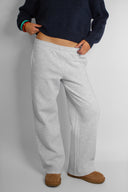Wide-leg sweatpants