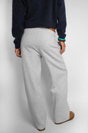 Wide-leg sweatpants