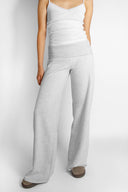 Wide-leg joggers with cuffs
